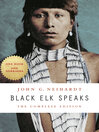 Cover image for Black Elk Speaks
